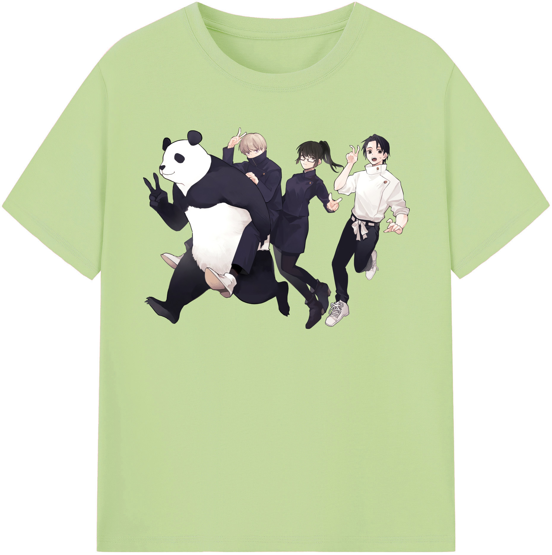 （画像用） 呪術廻戦 Jujutsu Kaisen 綿100％半袖Tシャツ（フロントプリント）